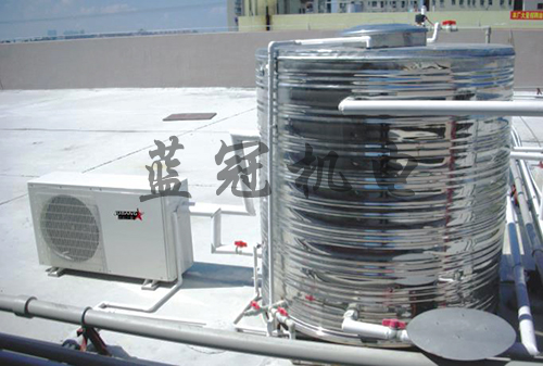 使用藍(lán)冠機(jī)電家用空氣能熱水器工程 一次安裝使用壽命長(zhǎng)達(dá)十年 節(jié)能環(huán)保 安全舒適